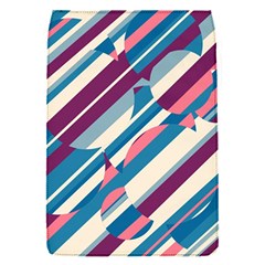 Blue And Pink Pattern Flap Covers (s)  by Valentinaart