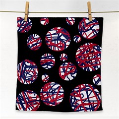 Colorful Decorative Pattern Face Towel by Valentinaart