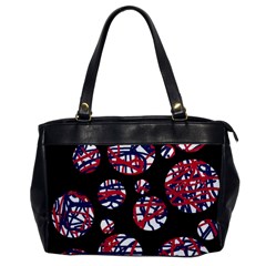 Colorful Decorative Pattern Office Handbags by Valentinaart