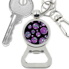 Purple Decorative Design Bottle Opener Key Chains by Valentinaart