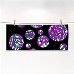 Purple decorative design Hand Towel Front