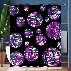 Purple Decorative Design Shower Curtain 60  X 72  (medium)  by Valentinaart