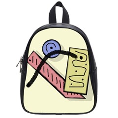 Decorative Abstraction School Bags (small)  by Valentinaart