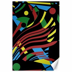 Colorful Decorative Abstrat Design Canvas 20  X 30   by Valentinaart