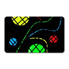 Colorful Design Magnet (rectangular) by Valentinaart