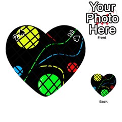 Colorful Design Playing Cards 54 (heart) 