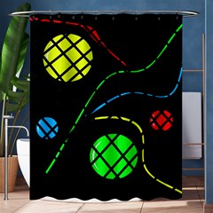 Colorful Design Shower Curtain 60  X 72  (medium)  by Valentinaart