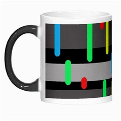 Colorful Pattern Morph Mugs by Valentinaart