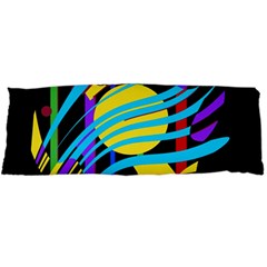 Colorful Abstract Art Body Pillow Case Dakimakura (two Sides) by Valentinaart