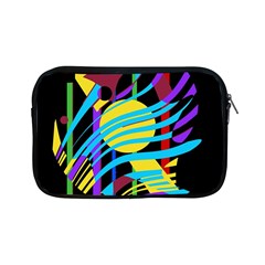 Colorful Abstract Art Apple Ipad Mini Zipper Cases by Valentinaart