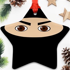 Ninja Ornament (star)  by Valentinaart