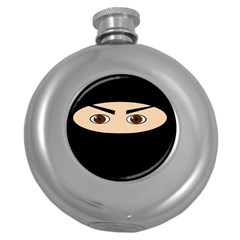 Ninja Round Hip Flask (5 Oz) by Valentinaart