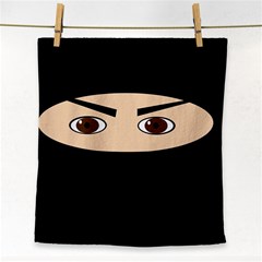 Ninja Face Towel by Valentinaart