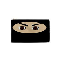 Ninja Cosmetic Bag (small)  by Valentinaart