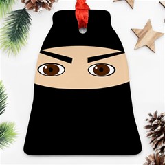 Ninja Bell Ornament (2 Sides) by Valentinaart