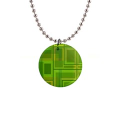 Green Pattern Button Necklaces by Valentinaart