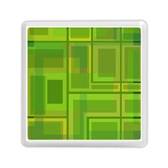 Green Pattern Memory Card Reader (square) 