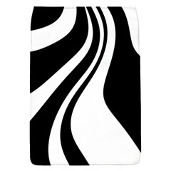 Black And White Pattern Flap Covers (s)  by Valentinaart