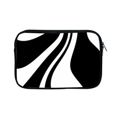 Black And White Pattern Apple Ipad Mini Zipper Cases by Valentinaart