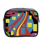 Colorful abstrac art Mini Toiletries Bag 2-Side Back