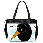 Black raven Office Handbags (2 Sides)  Back