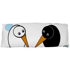 Black And White Birds Samsung Galaxy Tab 7  P1000 Hardshell Case 