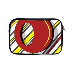 Red And Yellow Design Apple Ipad Mini Zipper Cases by Valentinaart