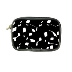 Black And White Pattern Coin Purse by Valentinaart