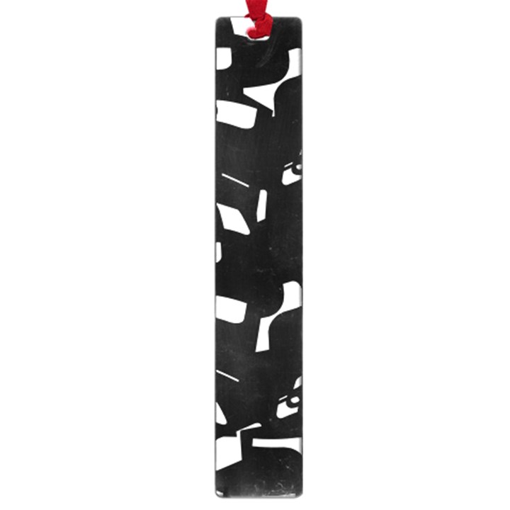 Black and white pattern Large Book Marks