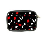 Red, black and white pattern Coin Purse Back