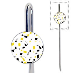 Yellow, black and white pattern Book Mark