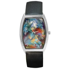 More Evidence Of Angels Barrel Style Metal Watch by WolfepawFractals