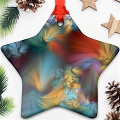 More Evidence Of Angels Star Ornament (two Sides)  by WolfepawFractals