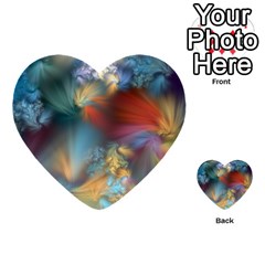 More Evidence Of Angels Multi-purpose Cards (heart)  by WolfepawFractals