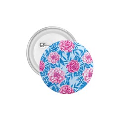 Blue & Pink Floral 1 75  Buttons by TanyaDraws