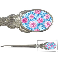 Blue & Pink Floral Letter Openers by TanyaDraws