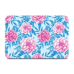 Blue & Pink Floral Plate Mats