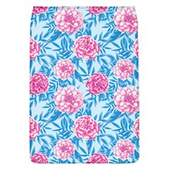 Blue & Pink Floral Flap Covers (l)  by TanyaDraws