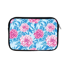 Blue & Pink Floral Apple Ipad Mini Zipper Cases by TanyaDraws