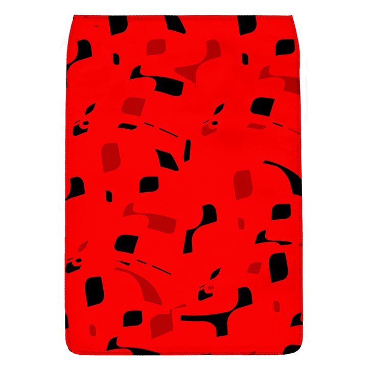 Red and black pattern Flap Covers (L) 