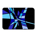 Blue abstart design Plate Mats 18 x12  Plate Mat