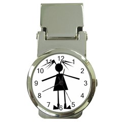 Teenage Girl Money Clip Watches by Valentinaart