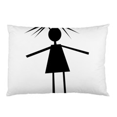 Teenage Girl Pillow Case (two Sides)