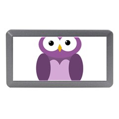 Purple Transparetn Owl Memory Card Reader (mini)