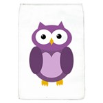 Purple transparetn owl Flap Covers (L)  Front