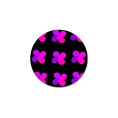 Purple Flowers Golf Ball Marker (10 Pack) by Valentinaart