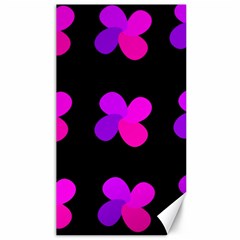 Purple Flowers Canvas 40  X 72   by Valentinaart