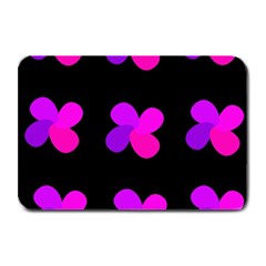 Purple Flowers Plate Mats