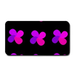 Purple Flowers Medium Bar Mats by Valentinaart