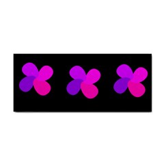 Purple Flowers Hand Towel